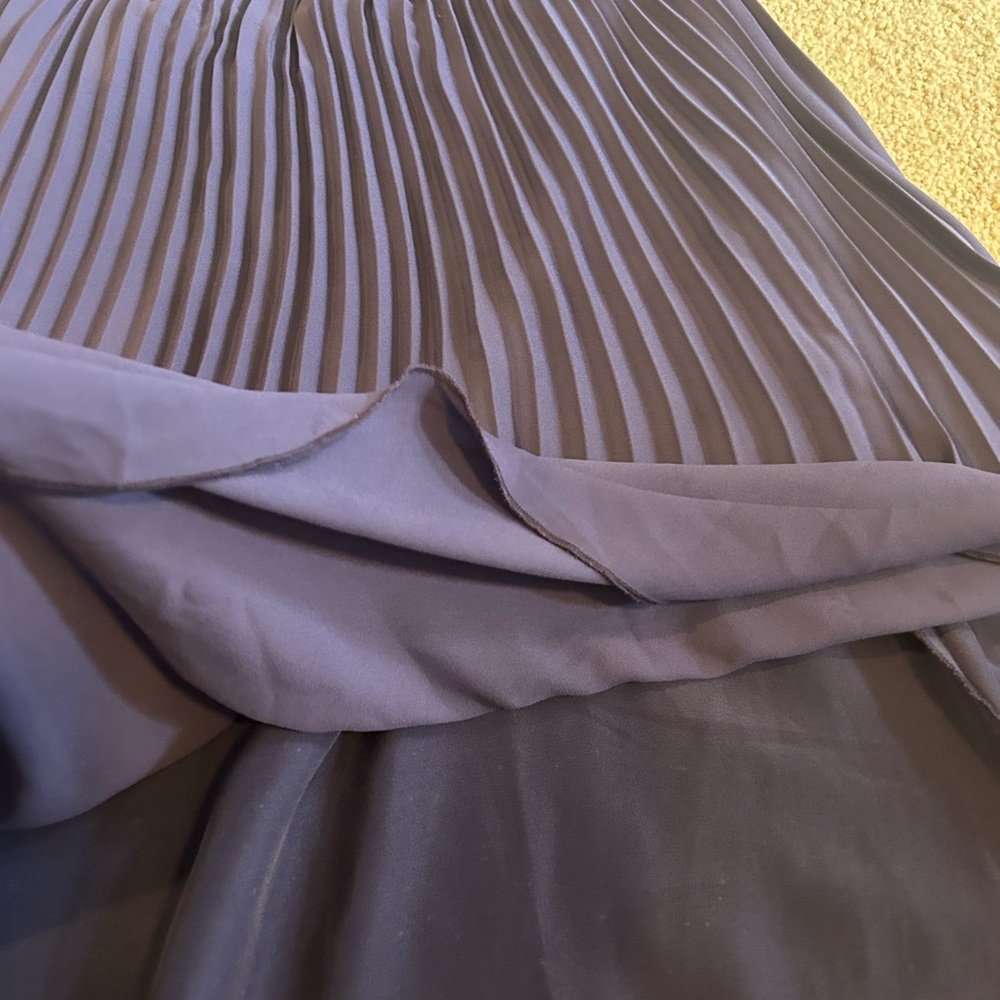 J. Crew Blue A-Line Skirt lined size 10 p - Picture 2 of 3